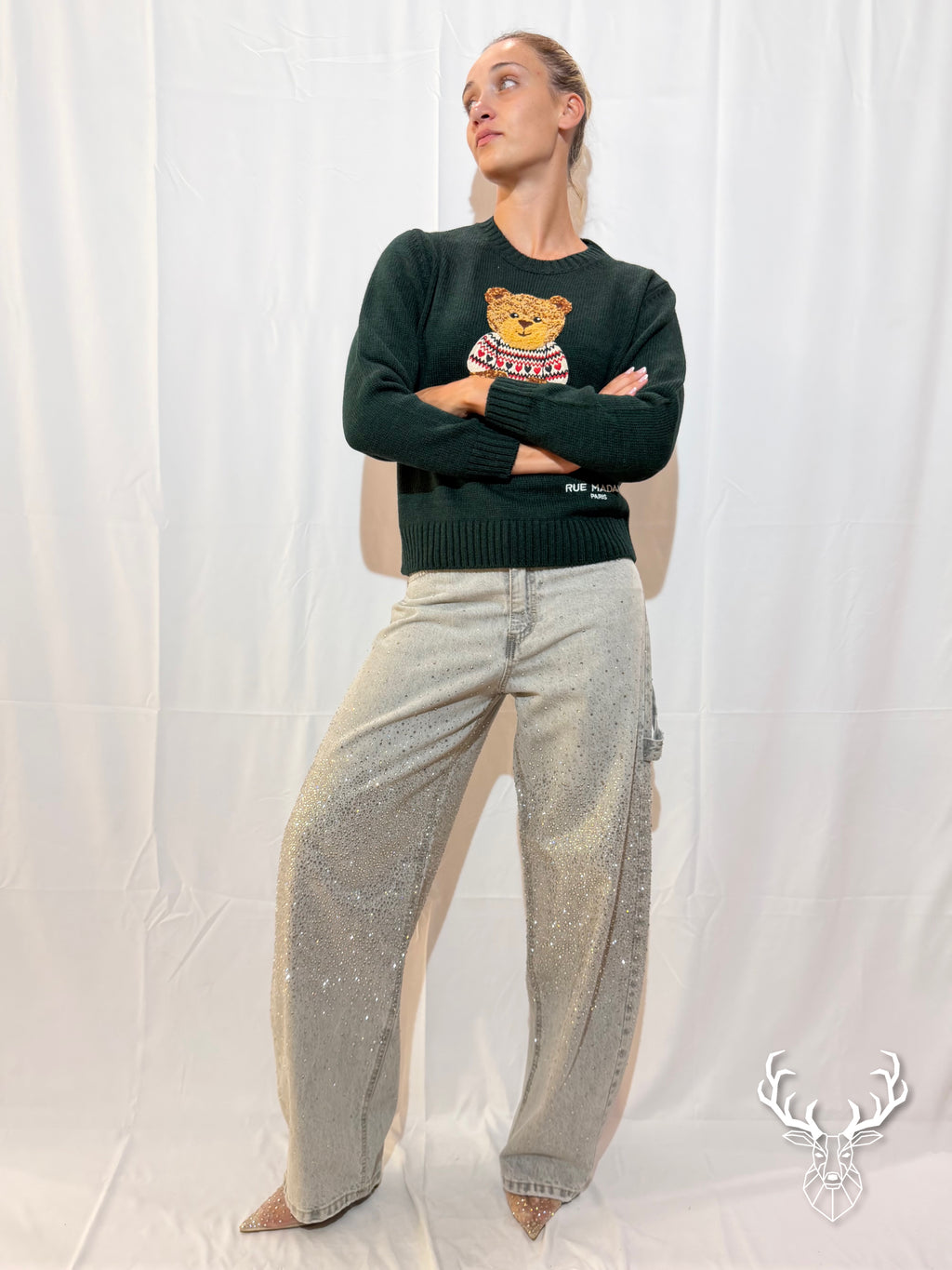 Marvin Love Jumper Forest Rue Madam Paris