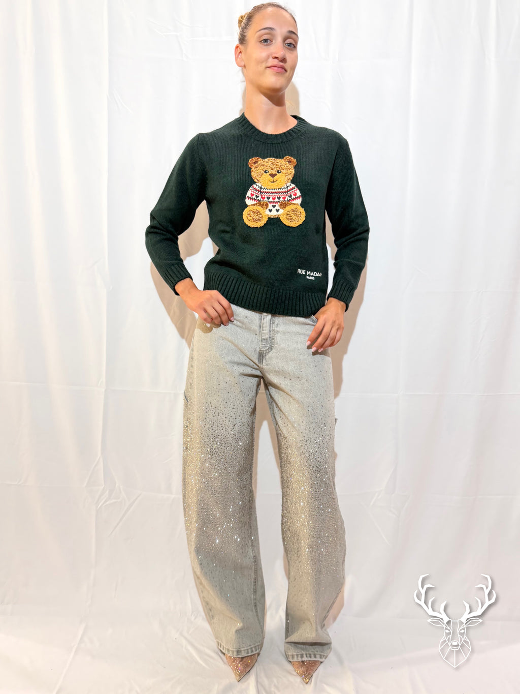 Marvin Love Jumper Forest Rue Madam Paris