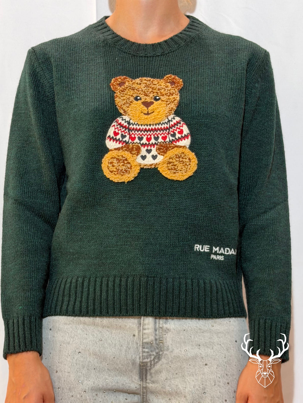 Marvin Love Jumper Forest Rue Madam Paris