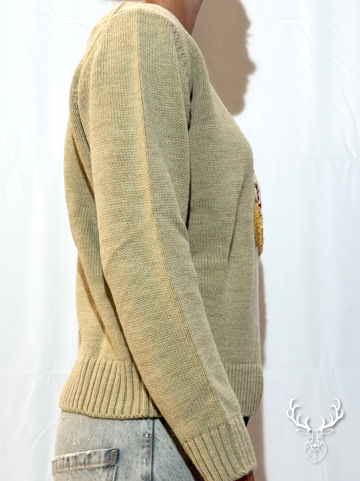 Marvin Love Jumper Beige Rue Madam Paris