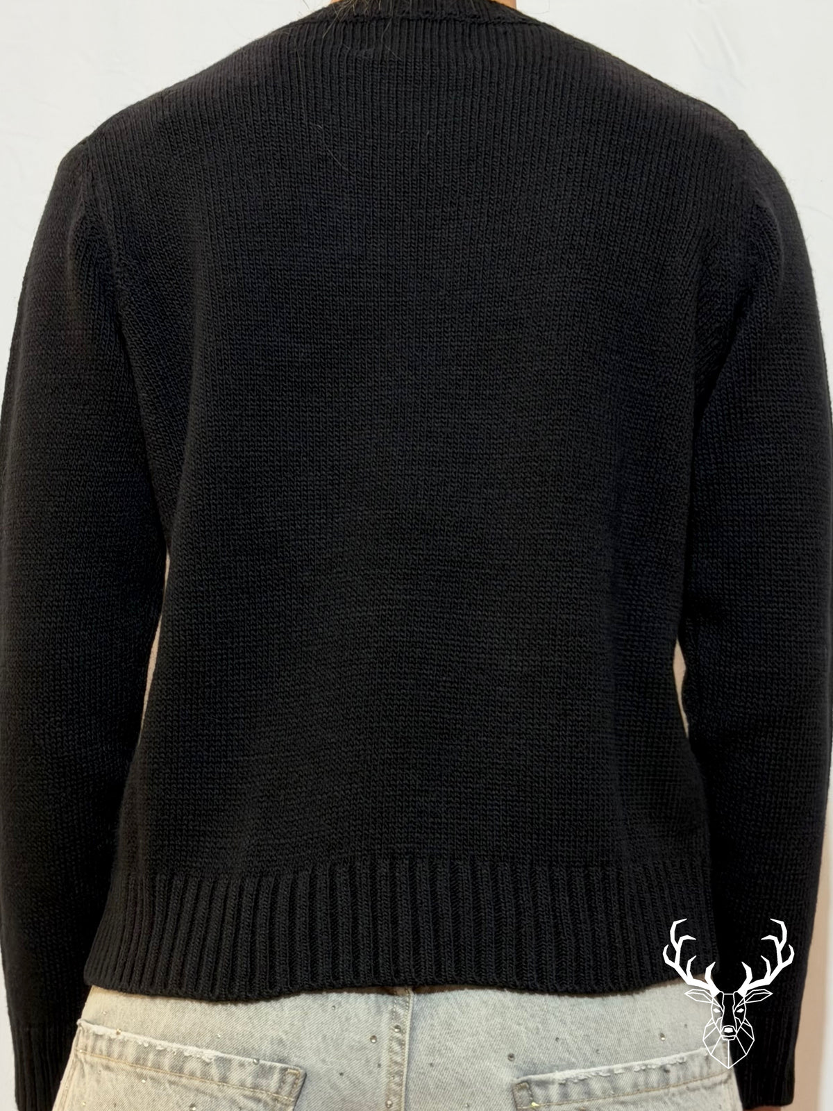 Marvin Love Jumper Black Rue Madam Paris