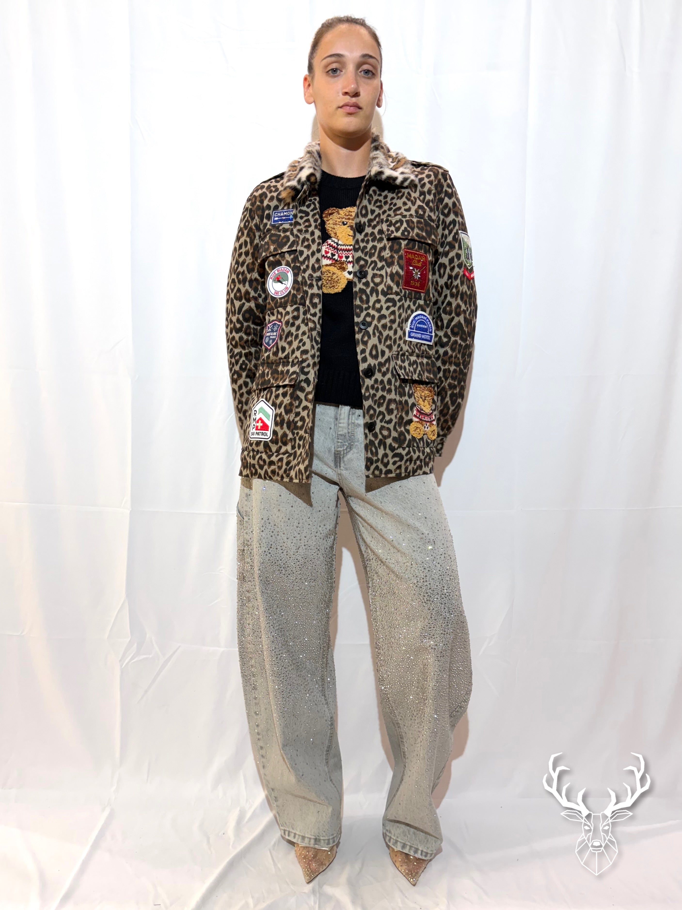 Safari Winter Jacket Leopard Rue Madam Paris
