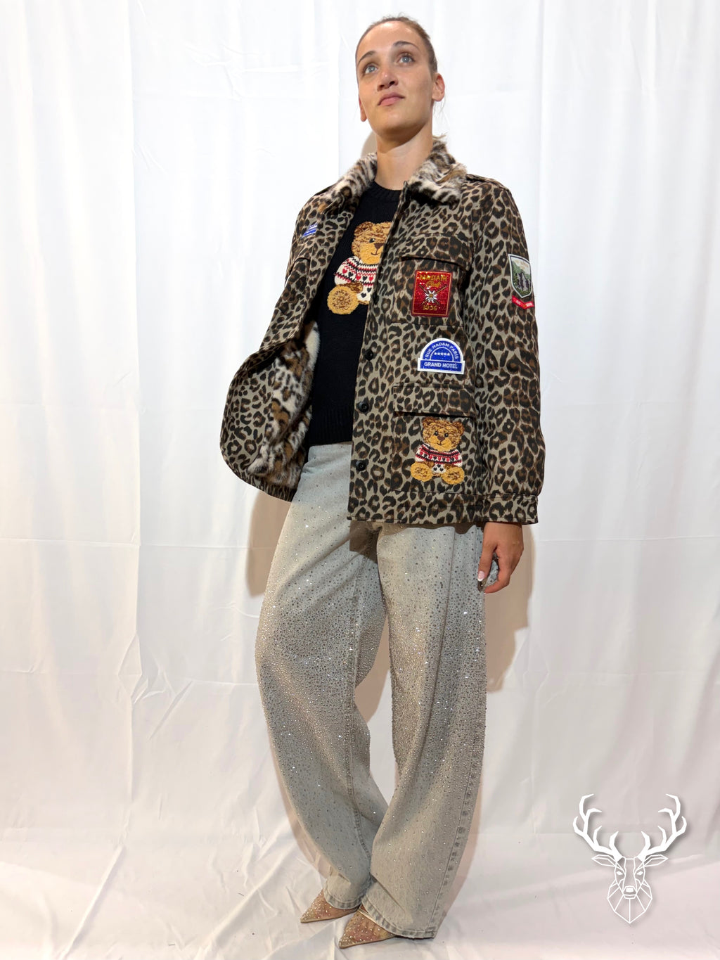 Safari Winter Jacket Leopard Rue Madam Paris