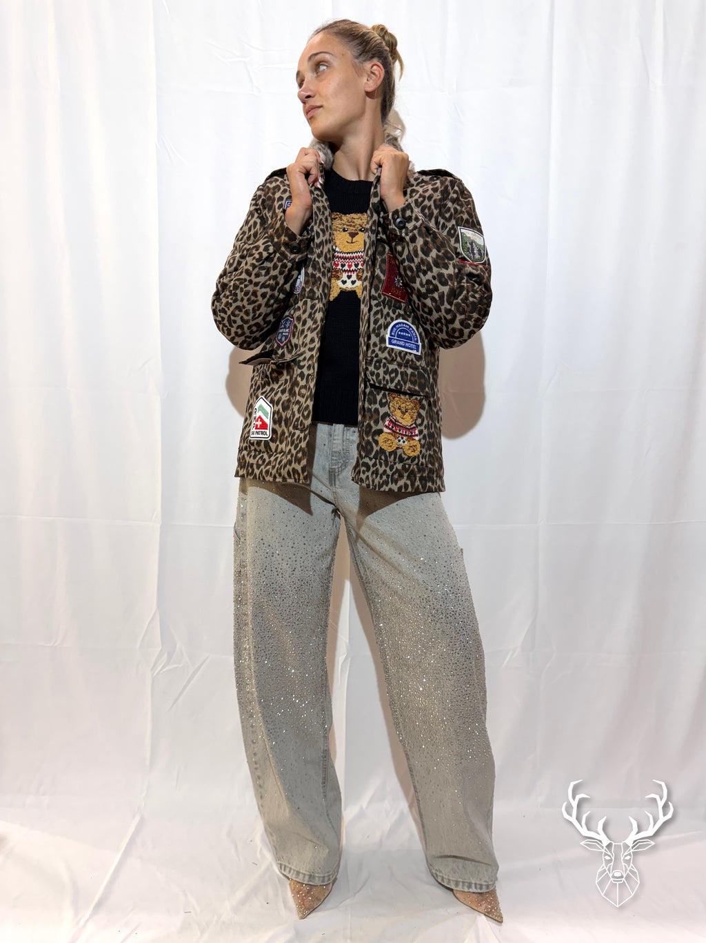 Safari Winter Jacket Leopard Rue Madam Paris