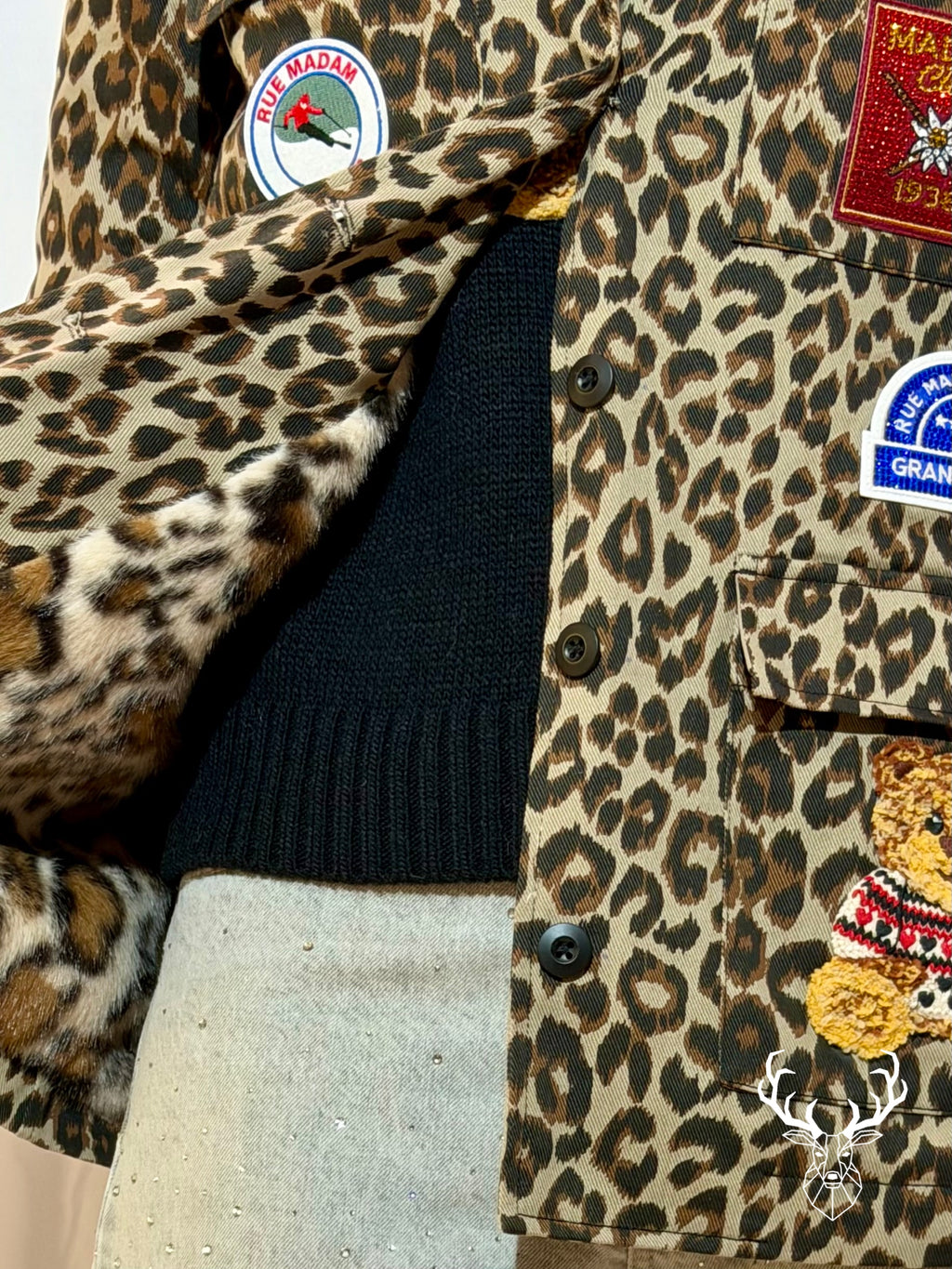 Safari Winter Jacket Leopard Rue Madam Paris