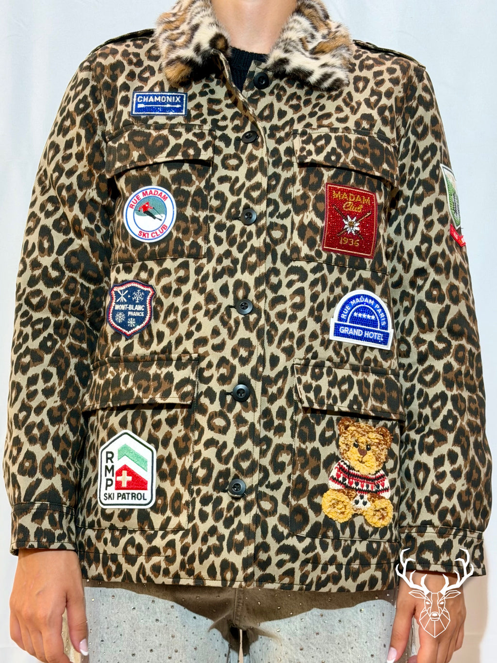 Safari Winter Jacket Leopard Rue Madam Paris