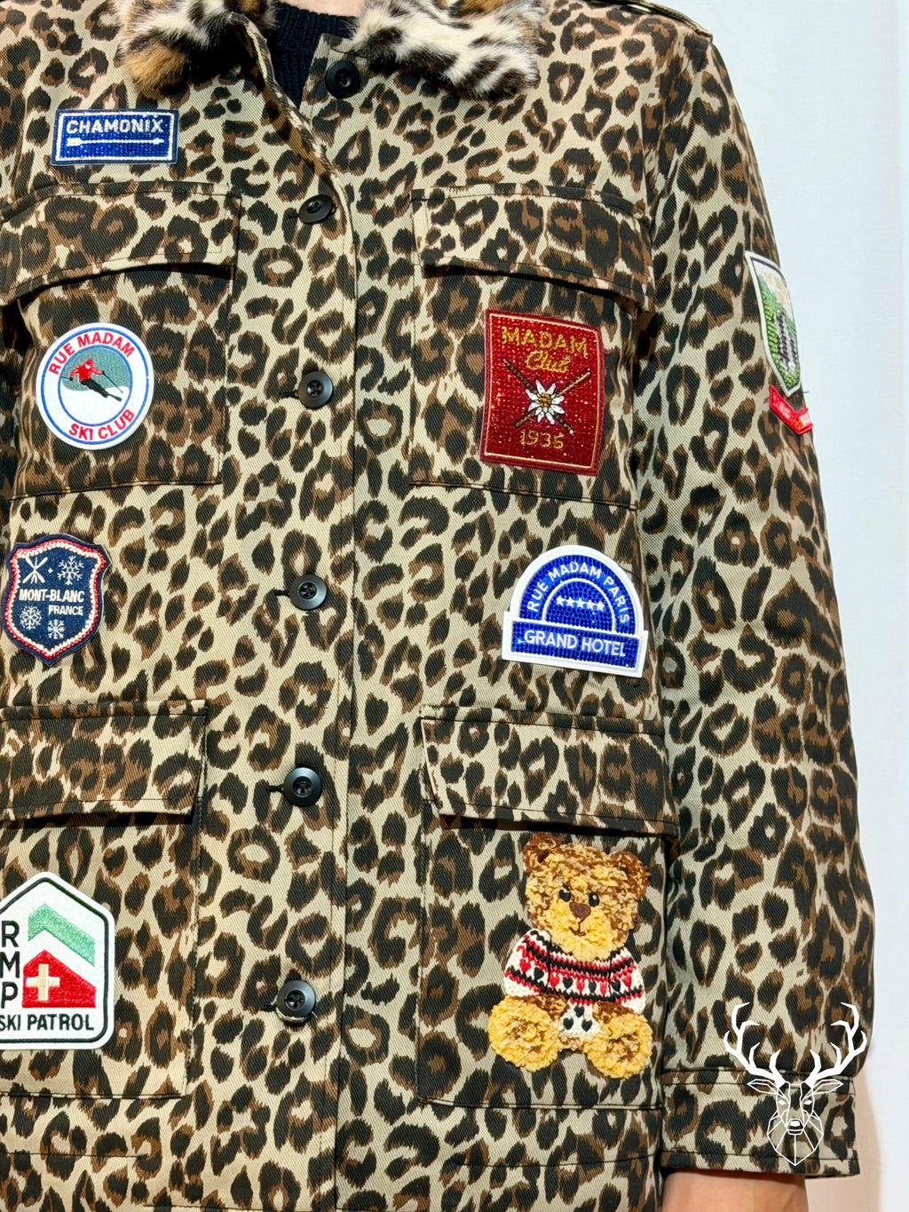 Safari Winter Jacket Leopard Rue Madam Paris