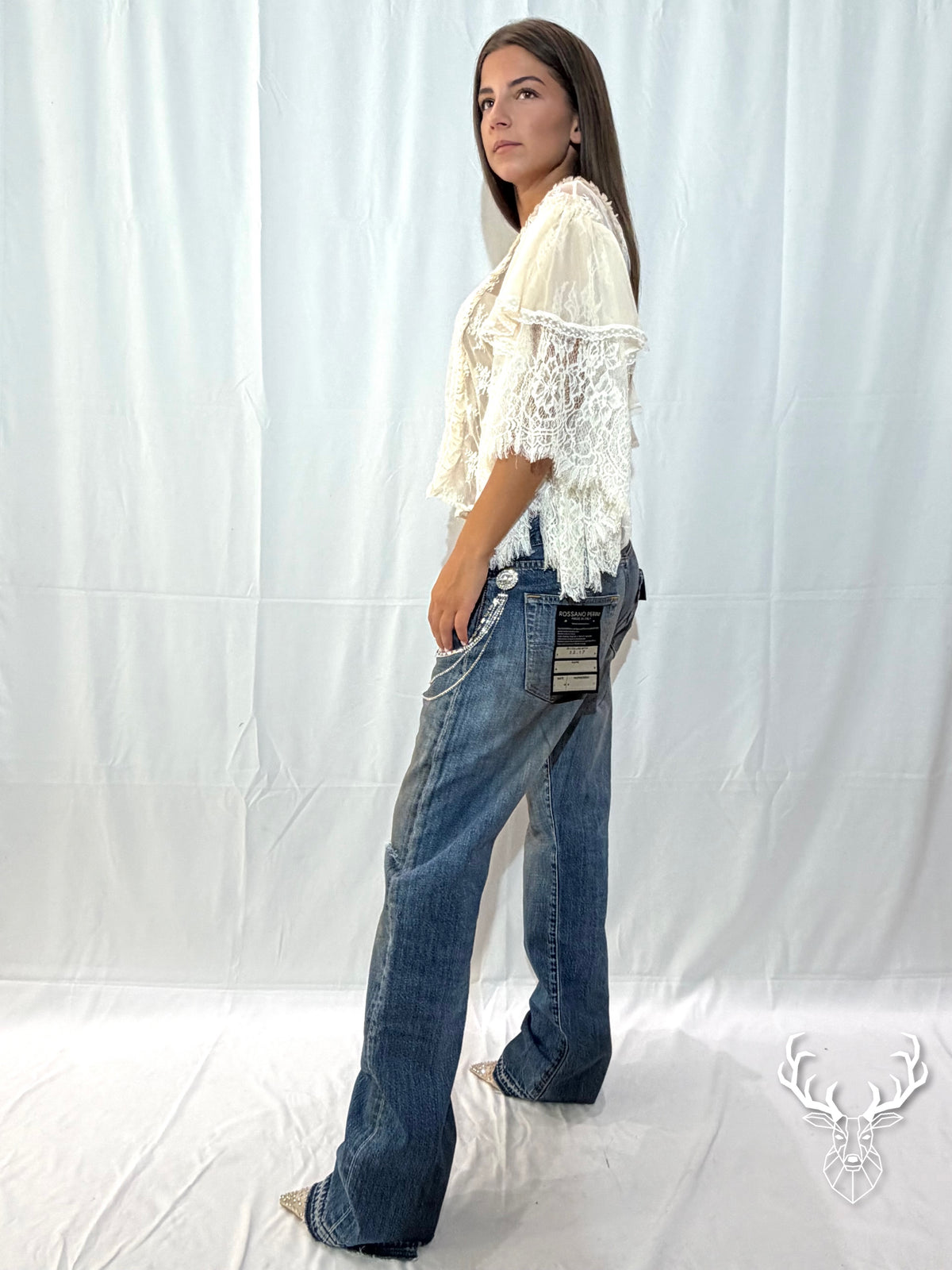 Ultraboy Vintage Denim Medio Rotture e Spille Rossano Perini