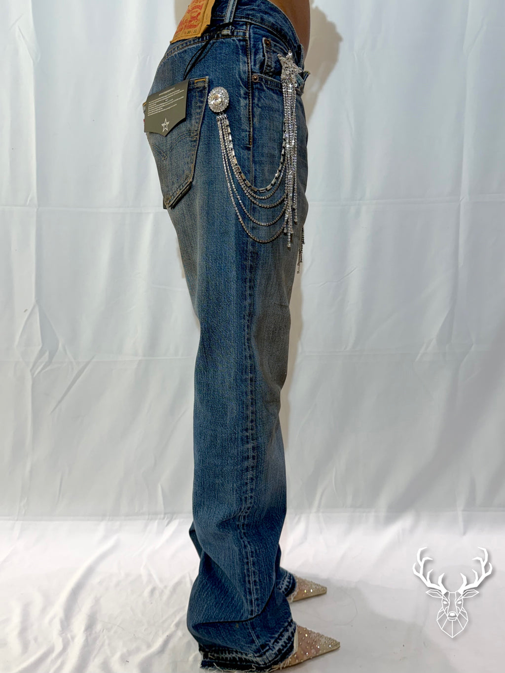 Ultraboy Vintage Denim Medio Rotture e Spille Rossano Perini