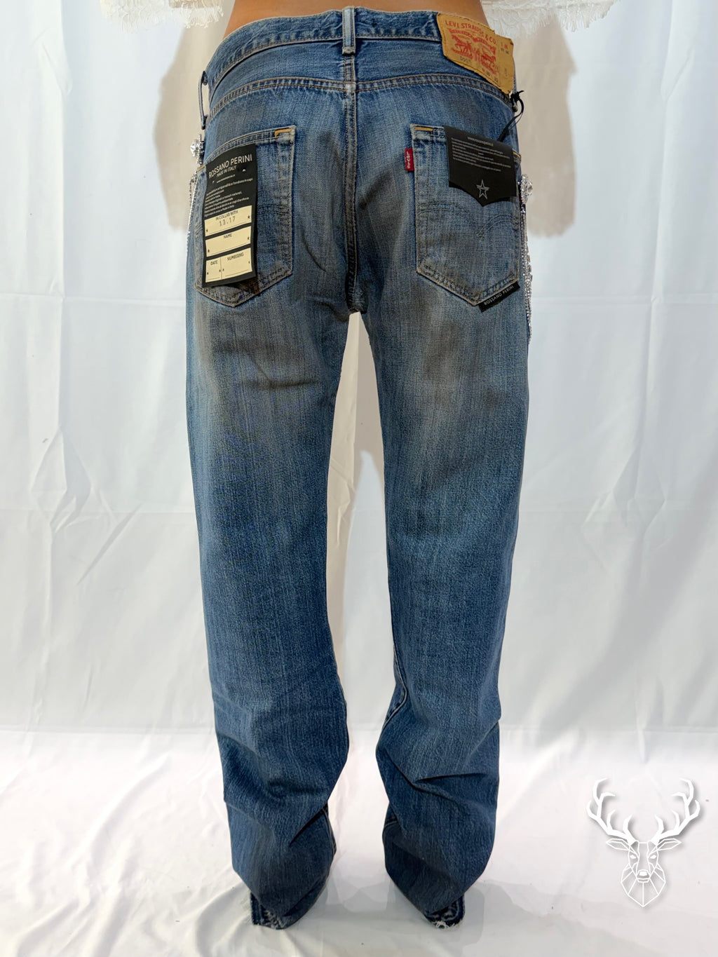 Ultraboy Vintage Denim Medio Rotture e Spille Rossano Perini