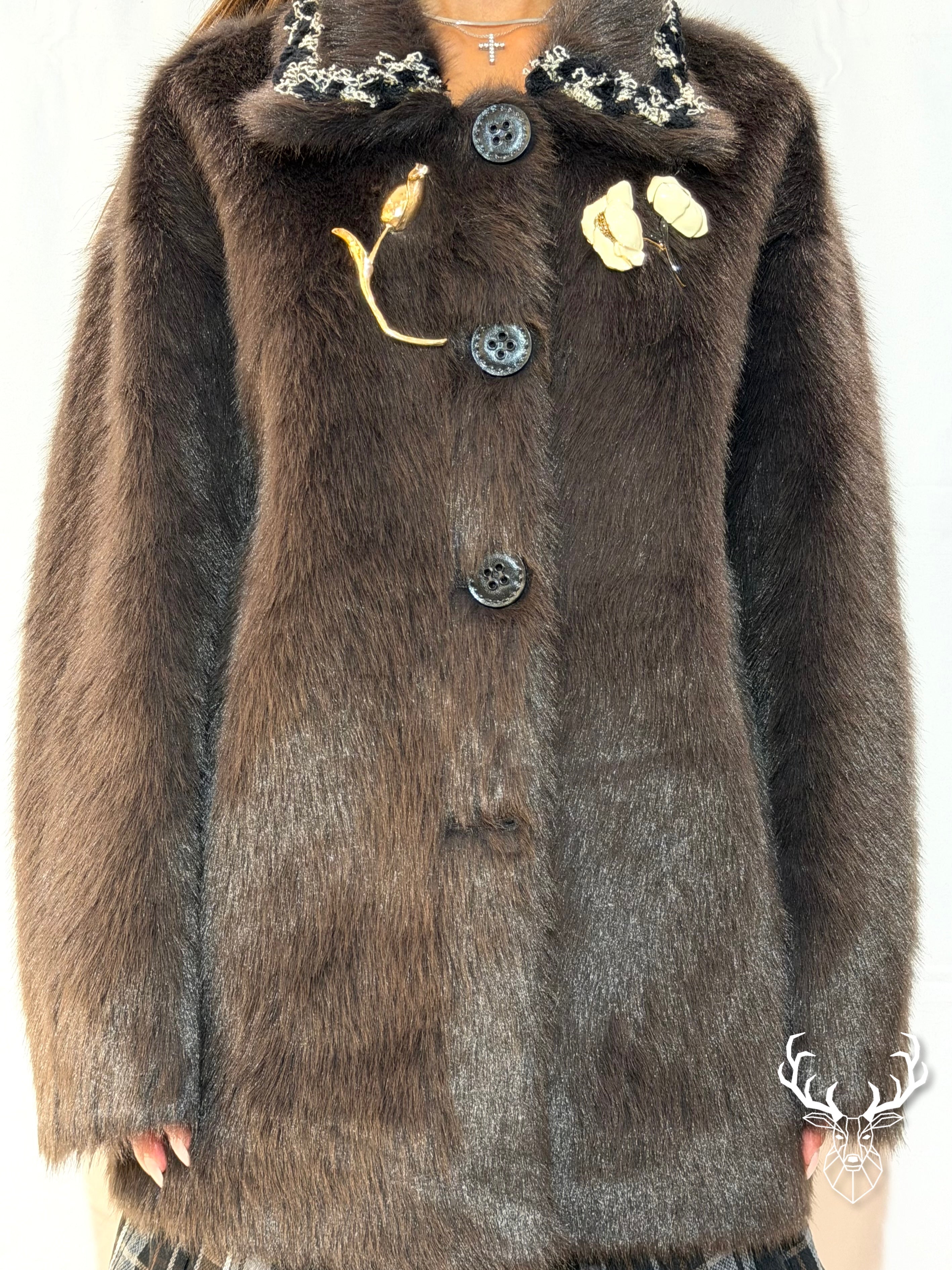 Giacca Eco-Fur Brown 5Progress