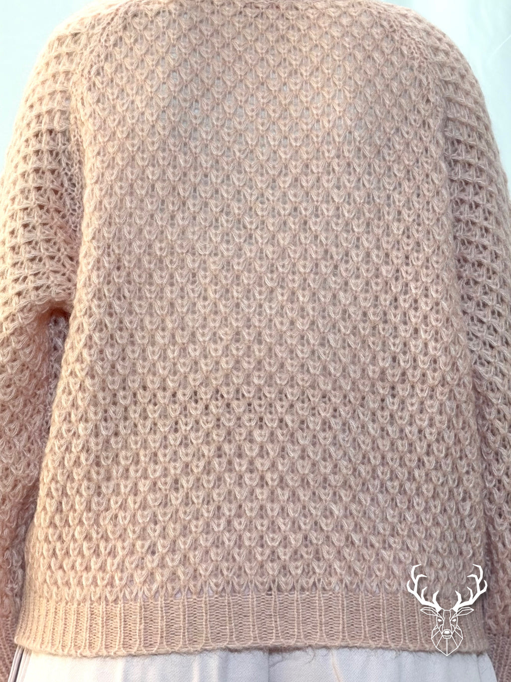 Maglione Traforato Spilla Fiore Kontatto