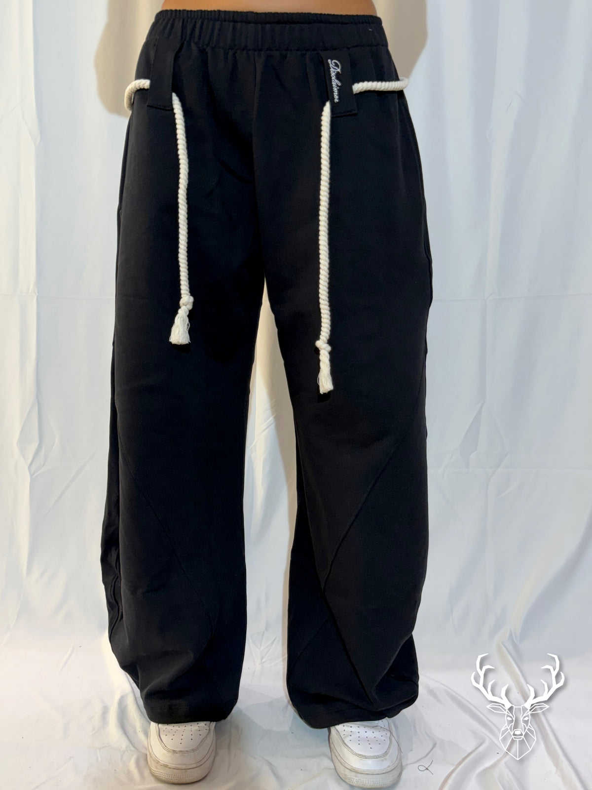Pantalone Tuta Oversize Nero Disclaimer