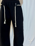 Pantalone Tuta Oversize Nero Disclaimer