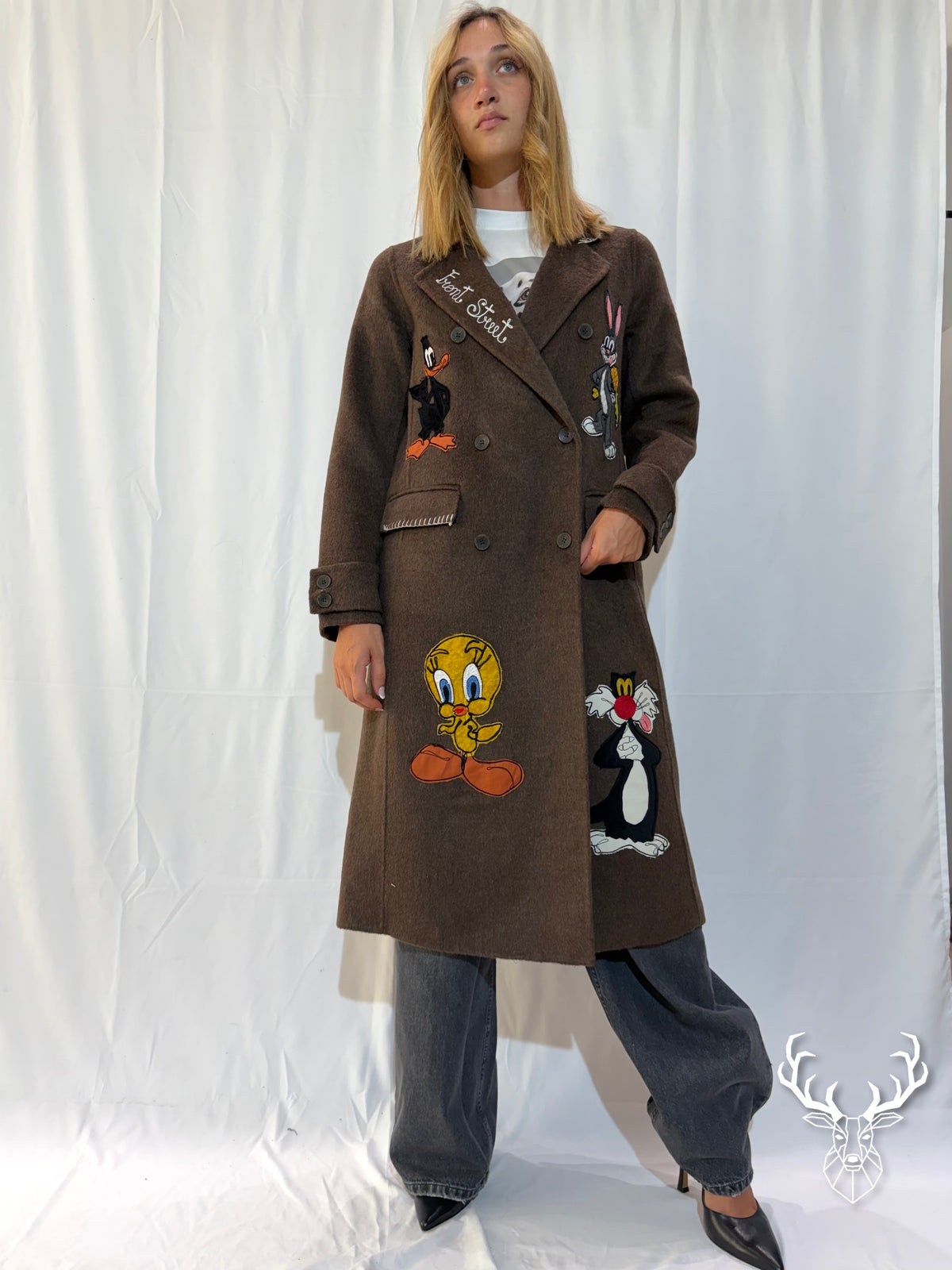 Cappotto Marrone Looney Tunes Front Street