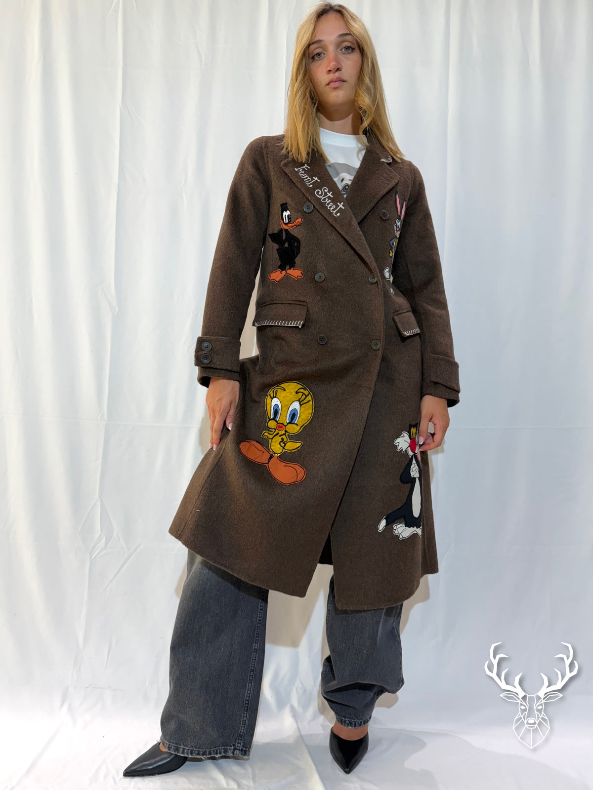 Cappotto Marrone Looney Tunes Front Street