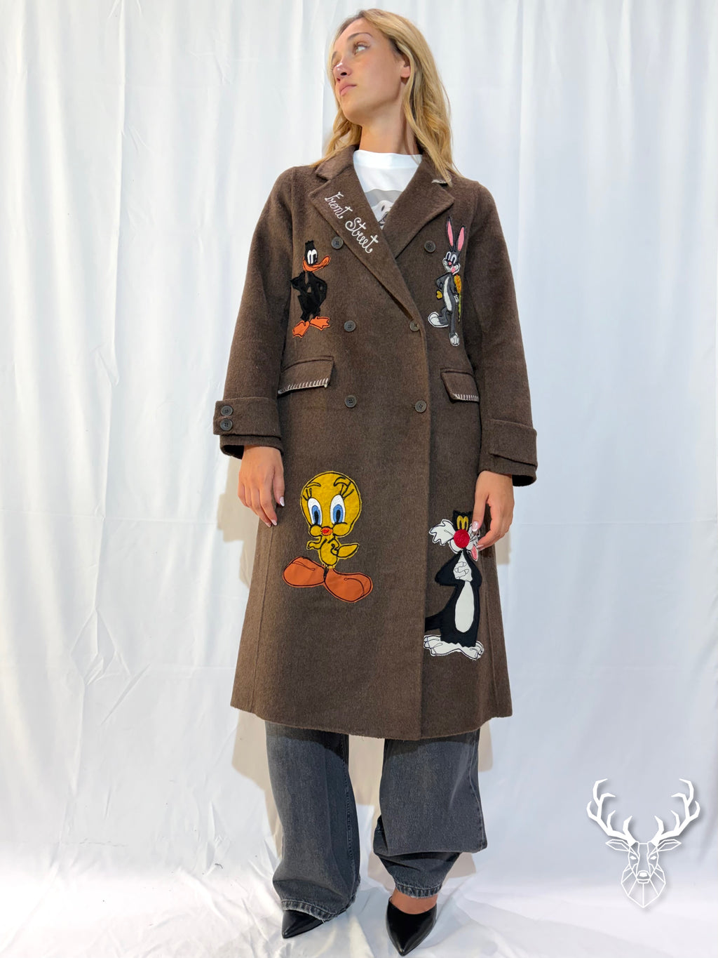 Cappotto Marrone Looney Tunes Front Street