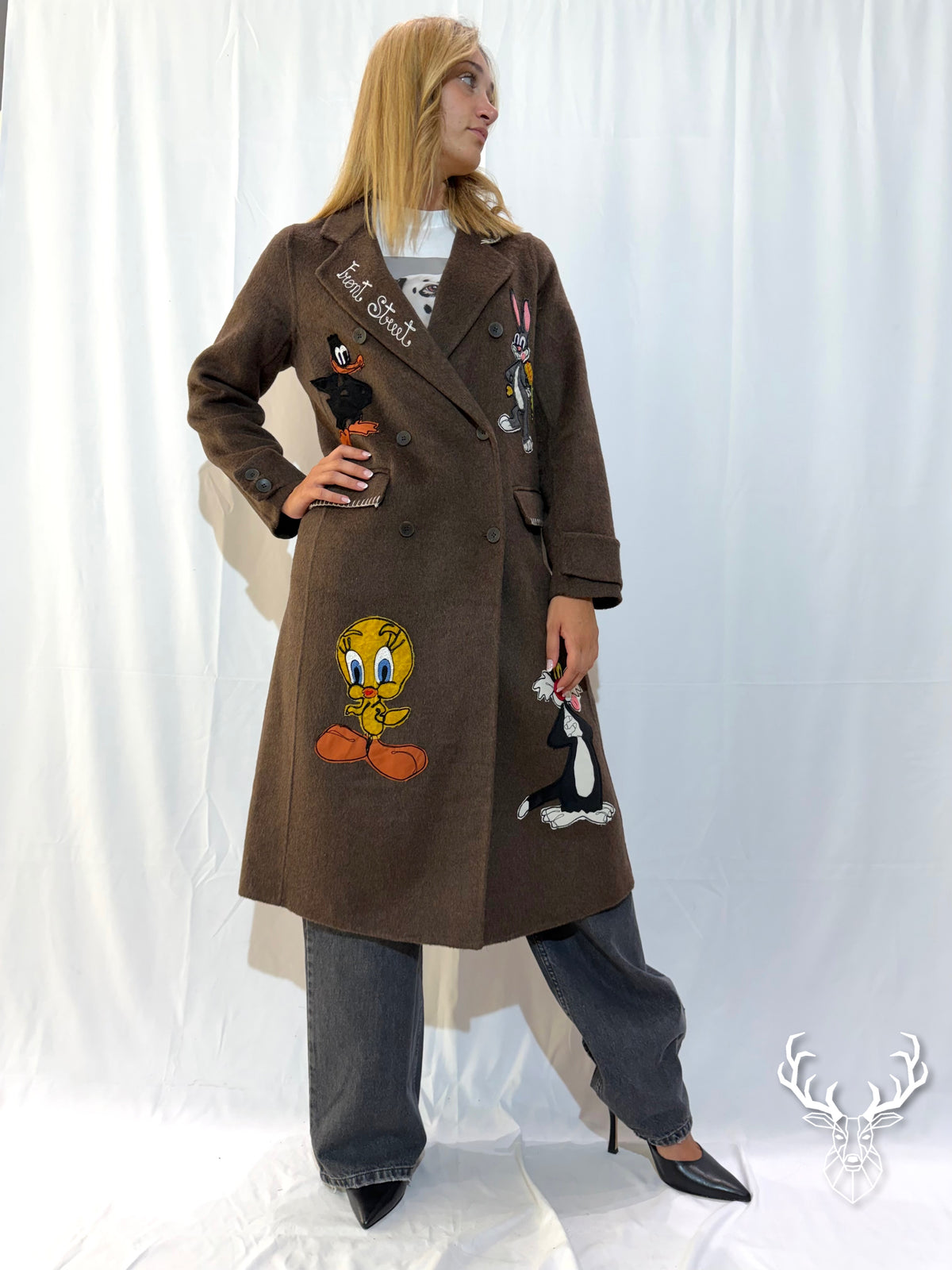 Cappotto Marrone Looney Tunes Front Street
