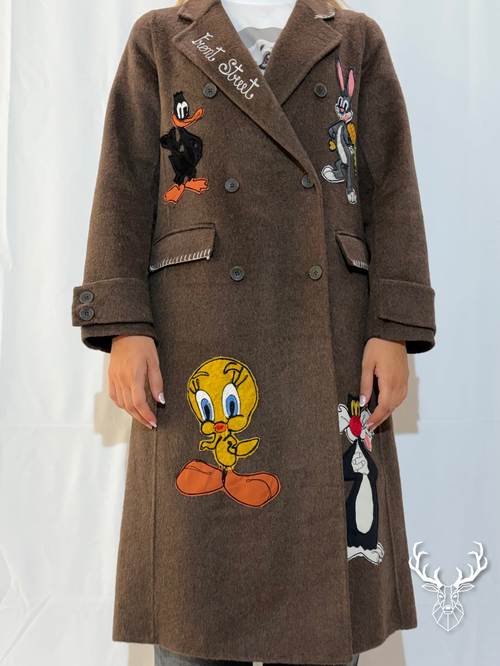 Cappotto Marrone Looney Tunes Front Street