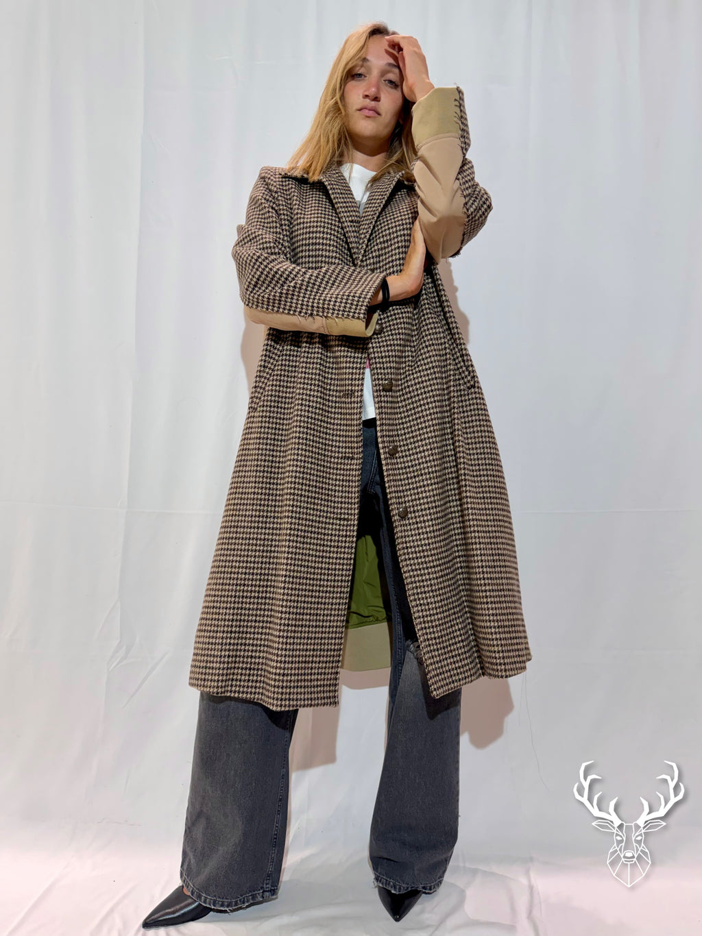 Cappotto Ibrido Pied de Poule Trench Front Street