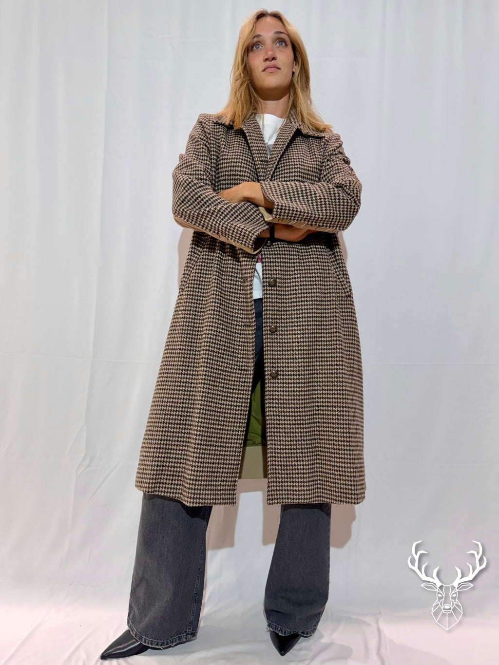 Cappotto Ibrido Pied de Poule Trench Front Street