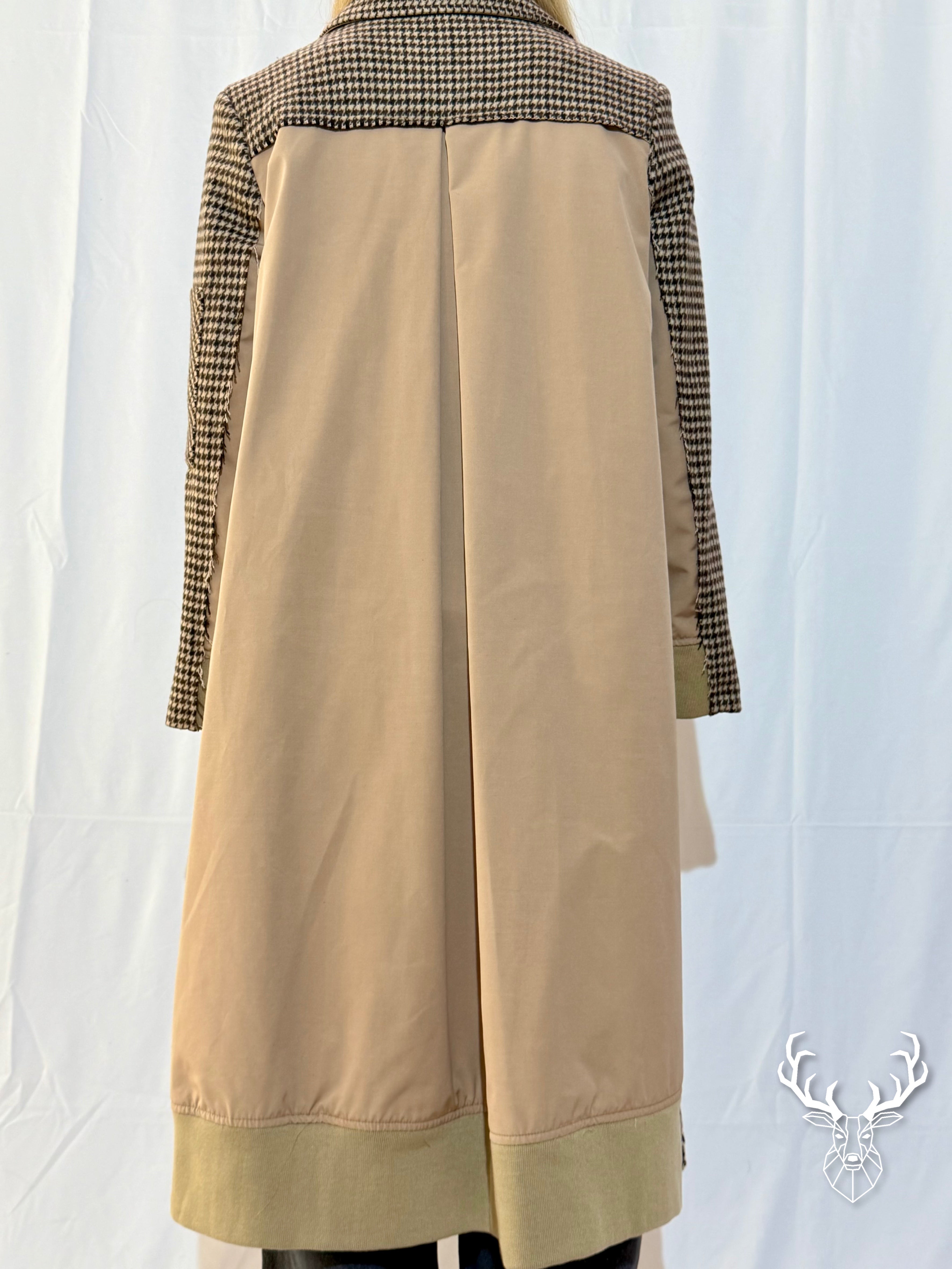 Cappotto Ibrido Pied de Poule Trench Front Street