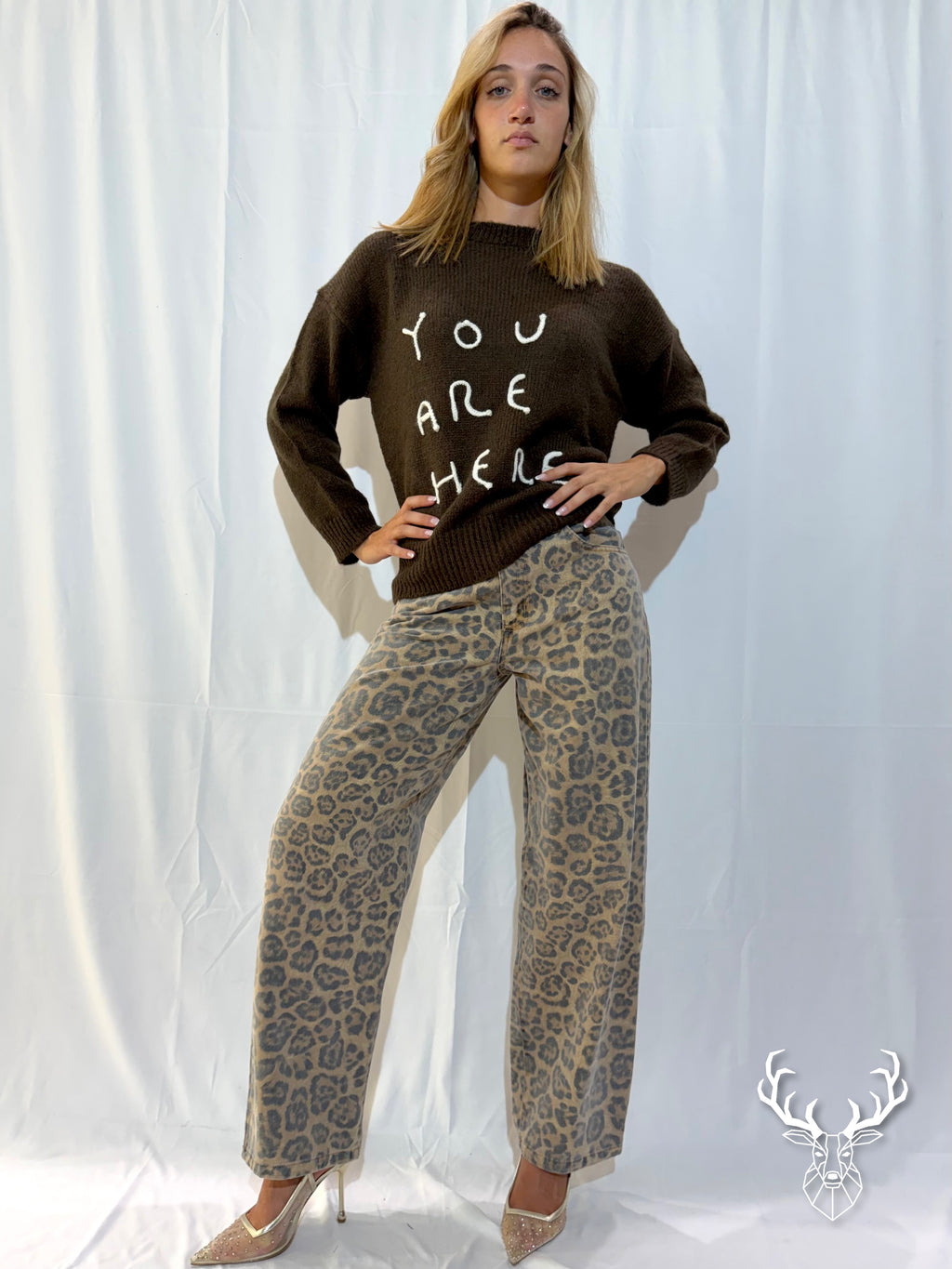 Maglioncino "You Are Here" Kontatto
