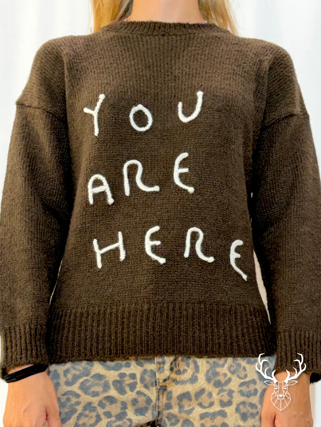 Maglioncino "You Are Here" Kontatto
