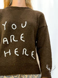 Maglioncino "You Are Here" Kontatto