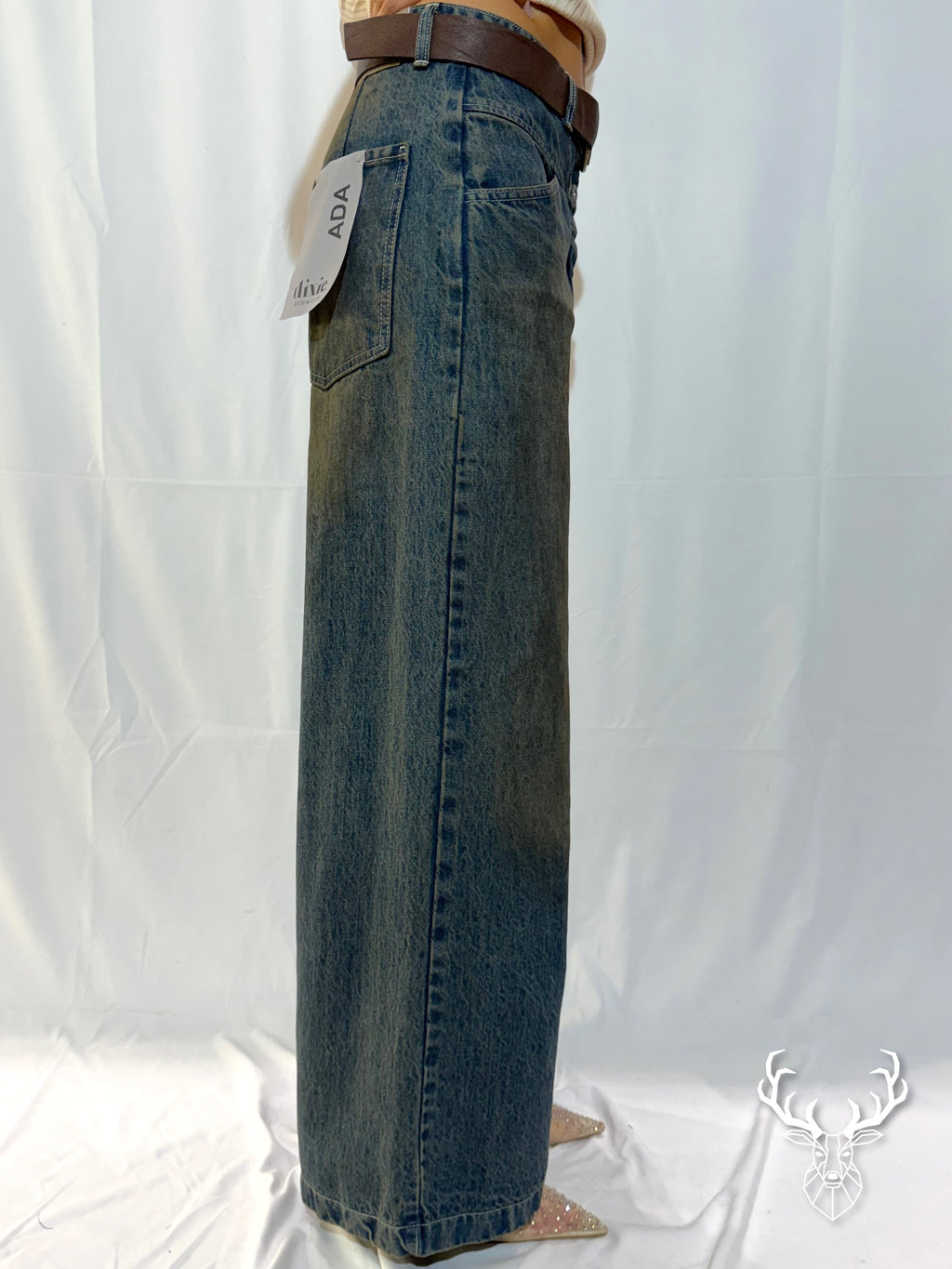 Jeans Ada Boyfriend con Cintura Dixie