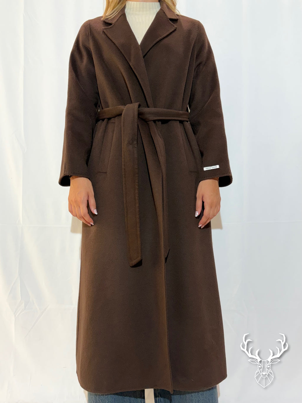 Cappotto Lungo Hand Made Marrone Dixie