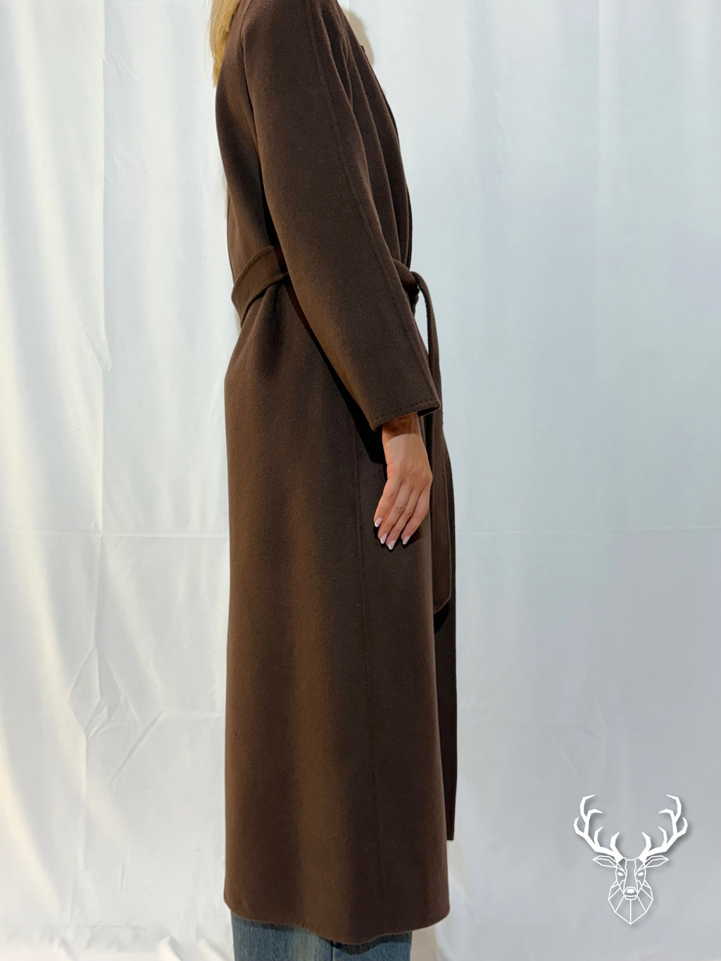 Cappotto Lungo Hand Made Marrone Dixie