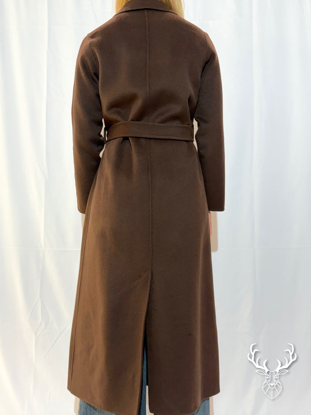 Cappotto Lungo Hand Made Marrone Dixie