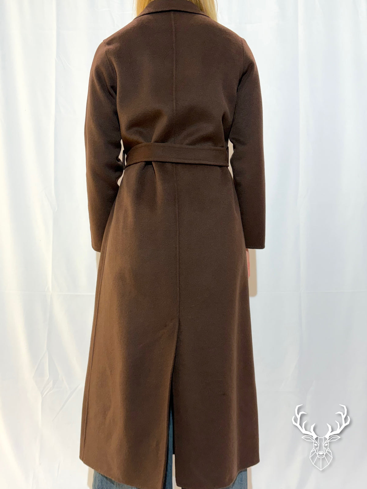 Cappotto Lungo Hand Made Marrone Dixie