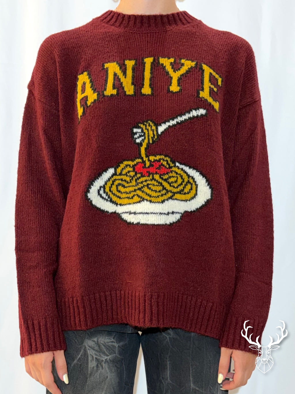 Pull Spaghetti Ruby Noir Aniye By