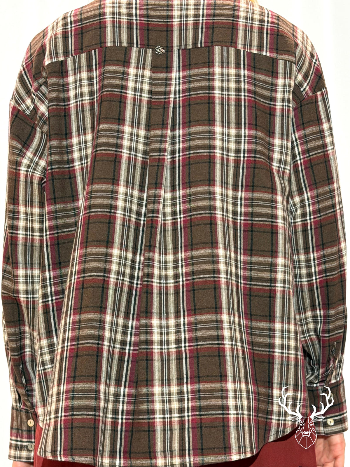 Over Shirt Luzy  Ruby Check Aniye By