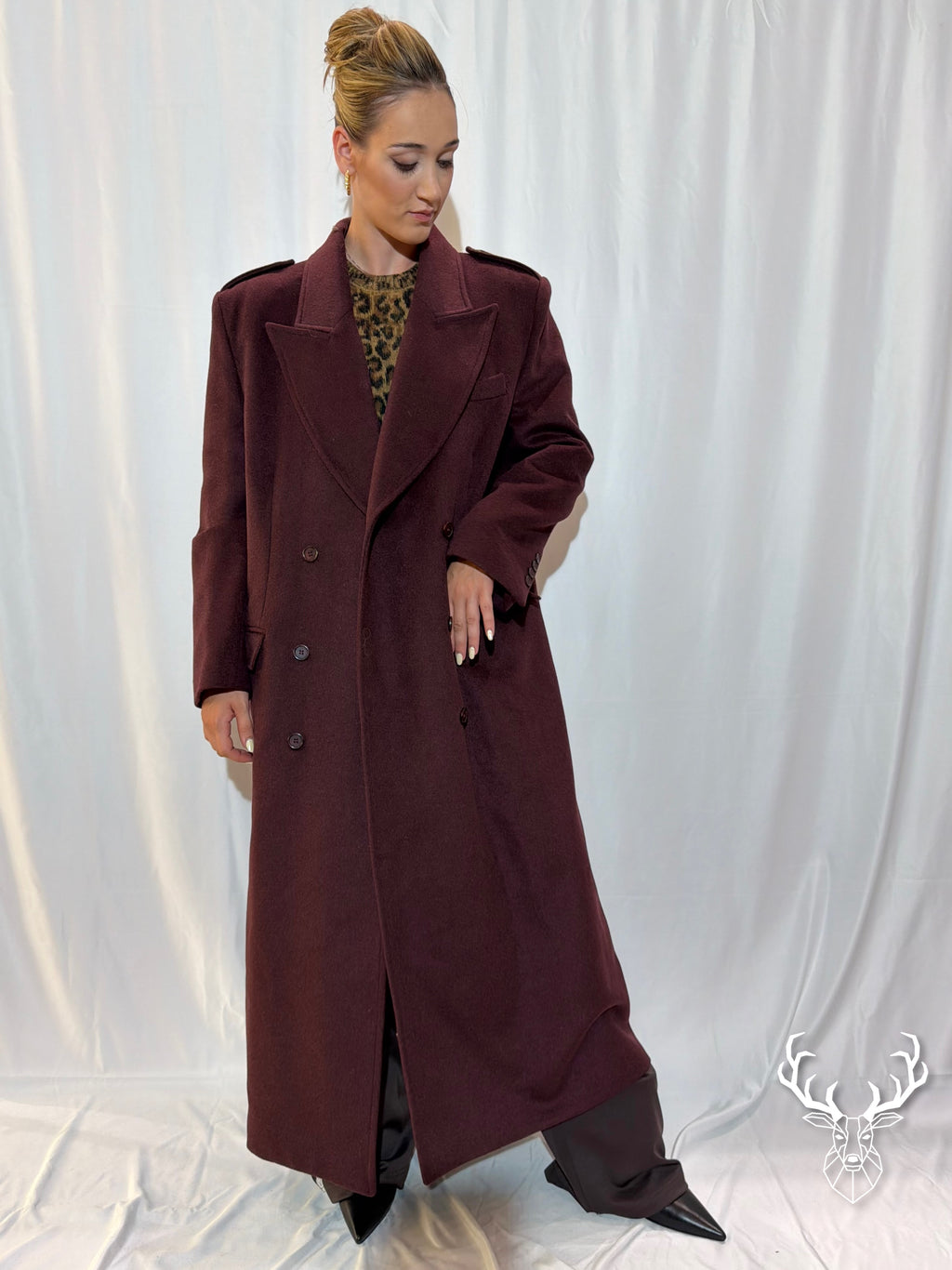 Coat Dina Ruby Noir Aniye By