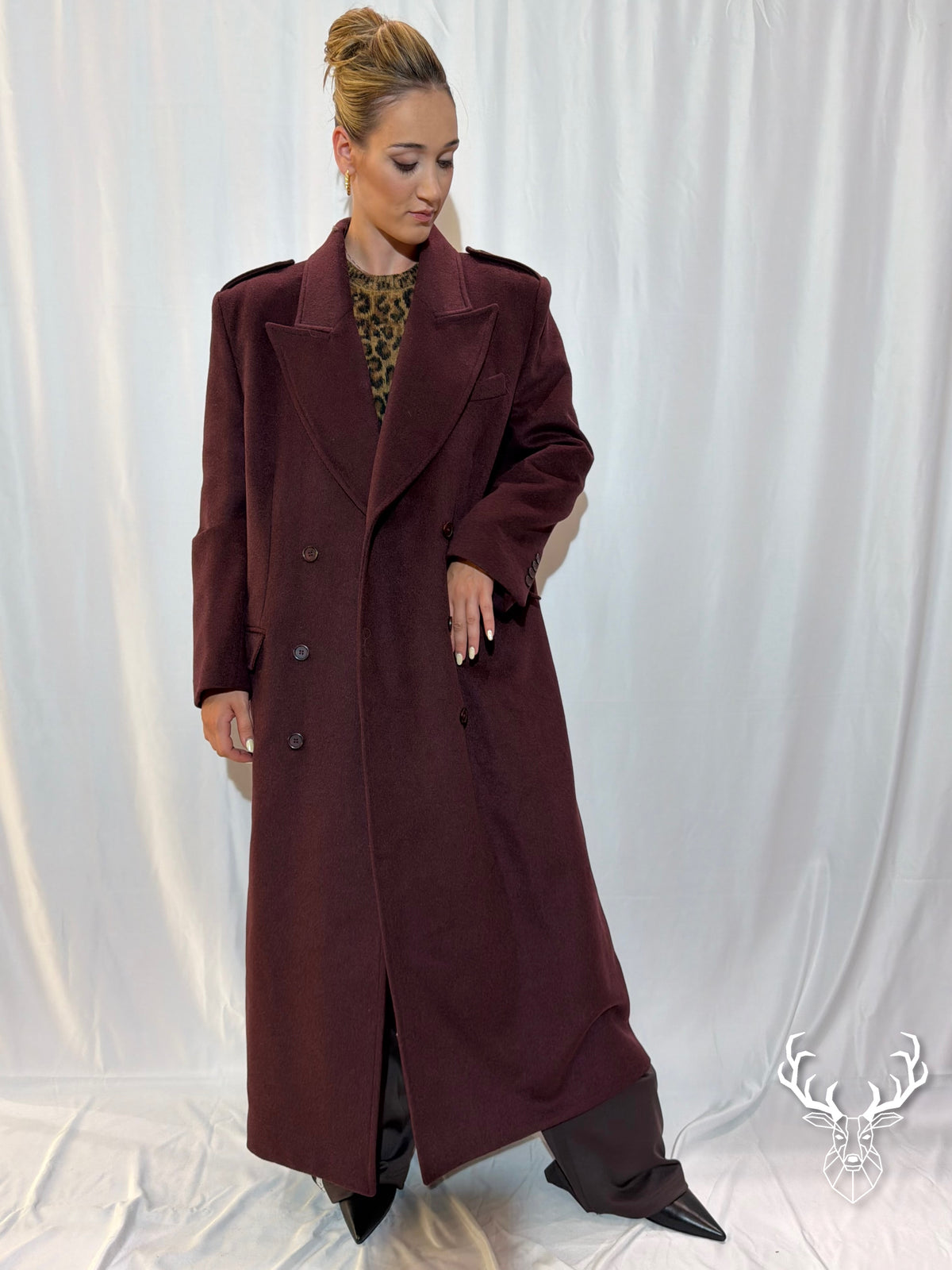 Coat Dina Ruby Noir Aniye By