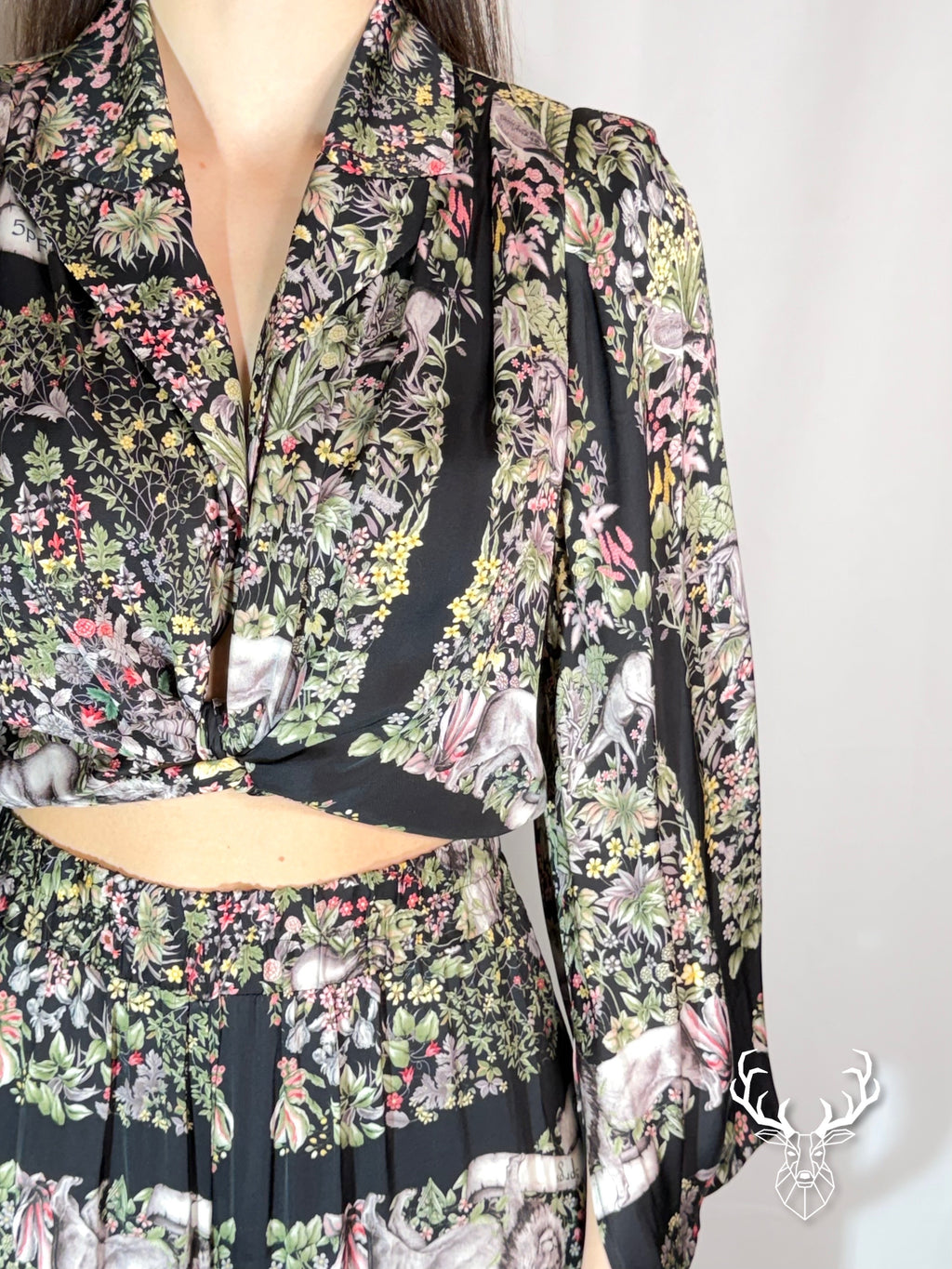 Camicia Incrociata Nodo Botanic Garden 5Progress