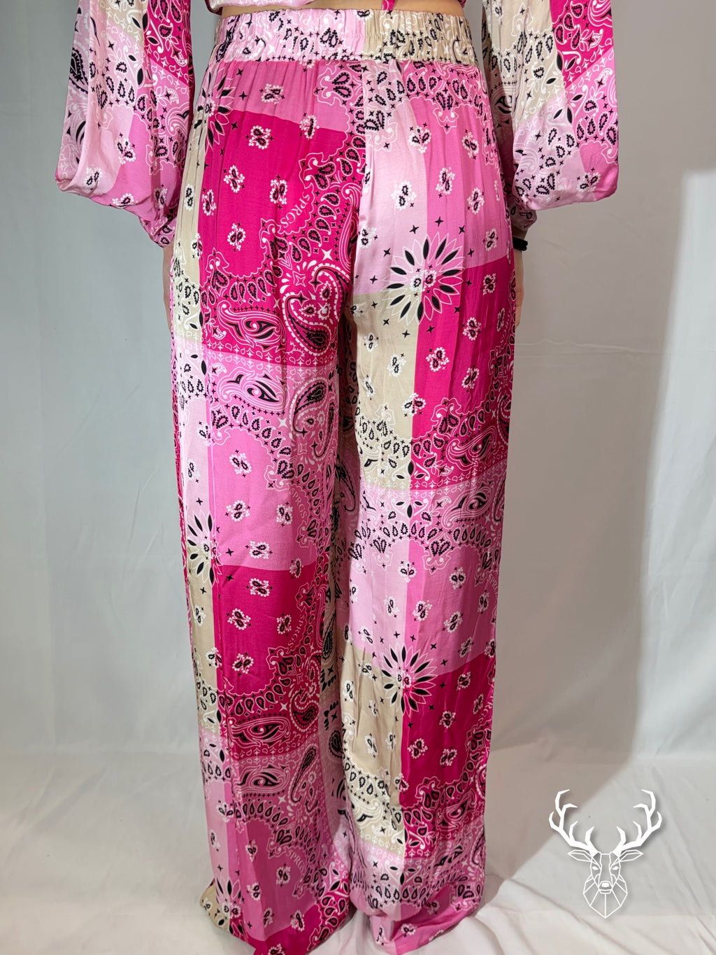 Pantalone Dritto Bandana Light Rose 5Progress