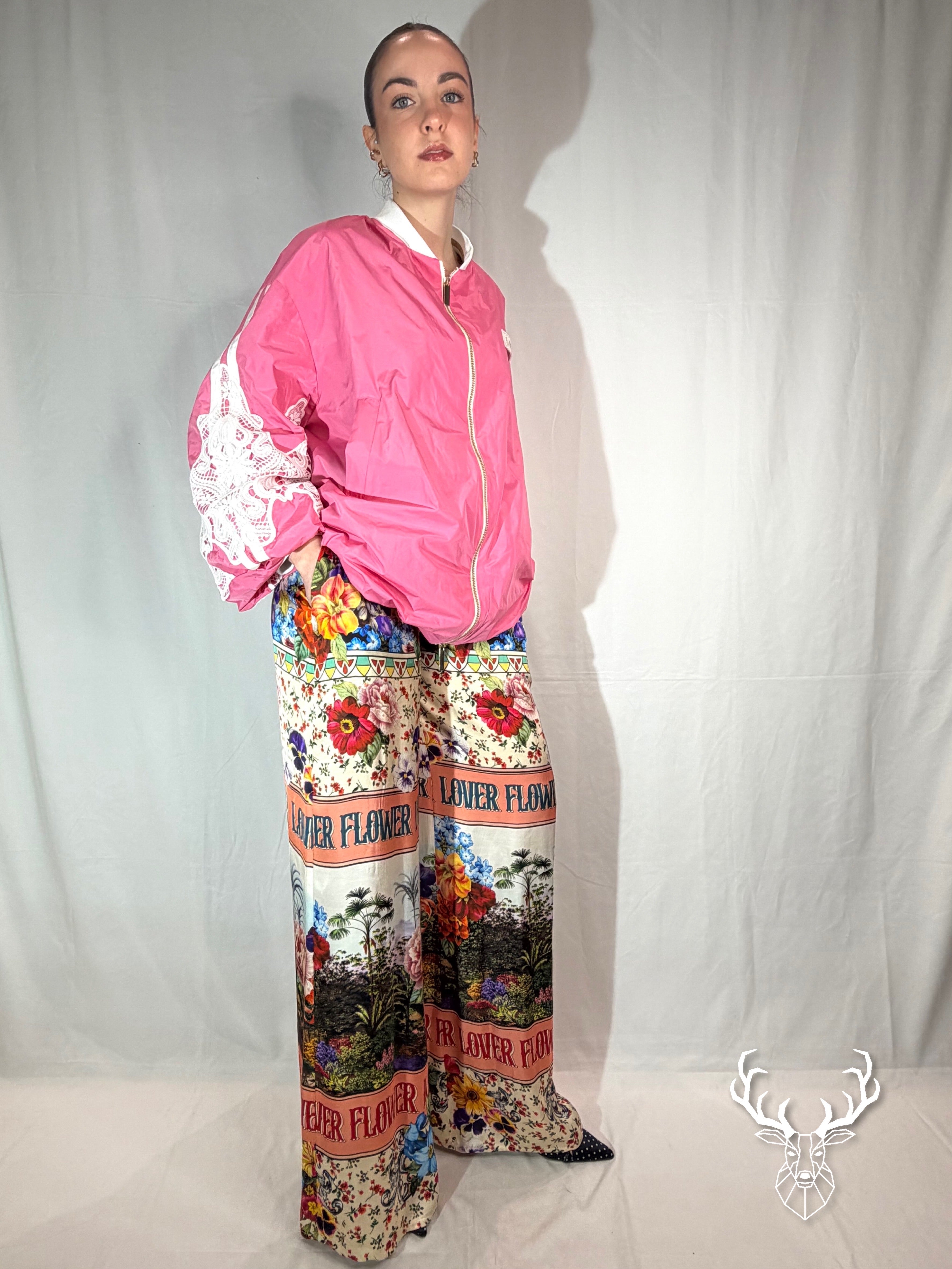 Pantalone Dritto Flower Lover 5Progress