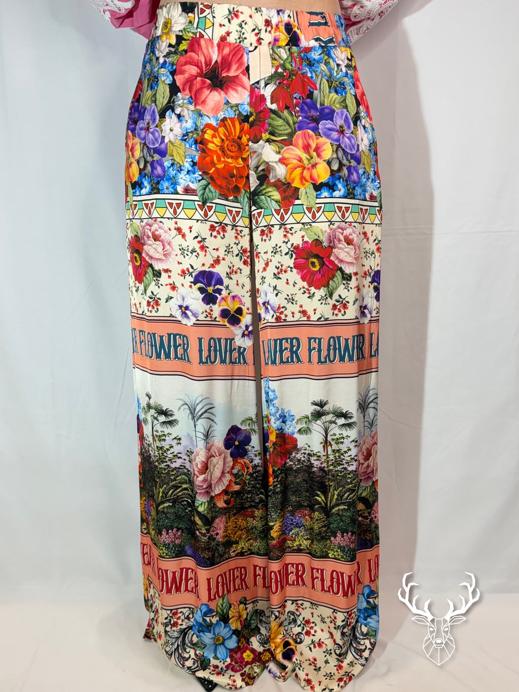Pantalone Dritto Flower Lover 5Progress
