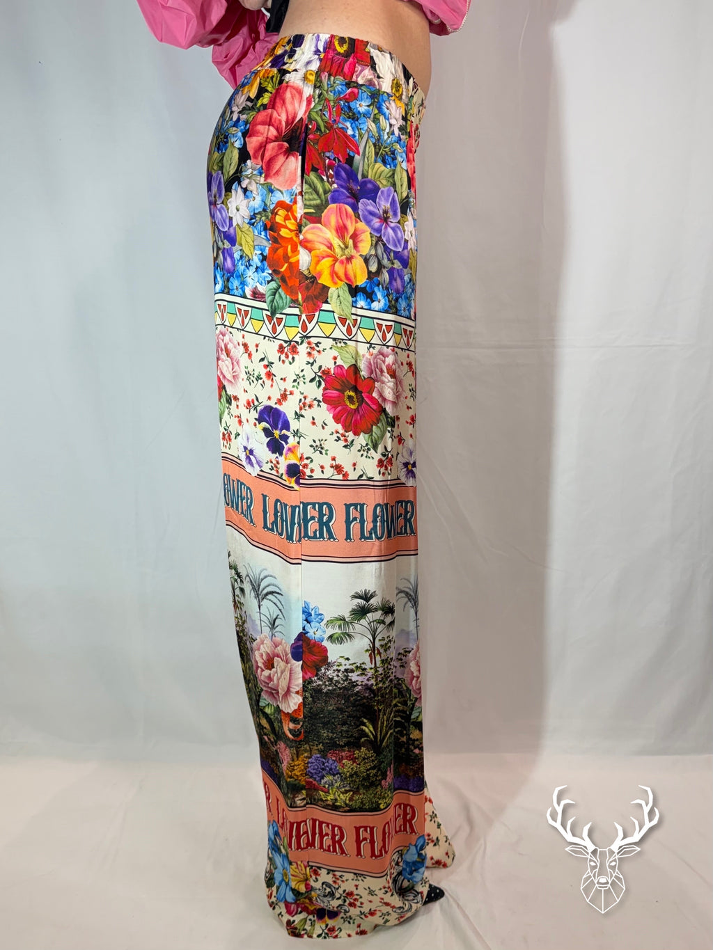 Pantalone Dritto Flower Lover 5Progress