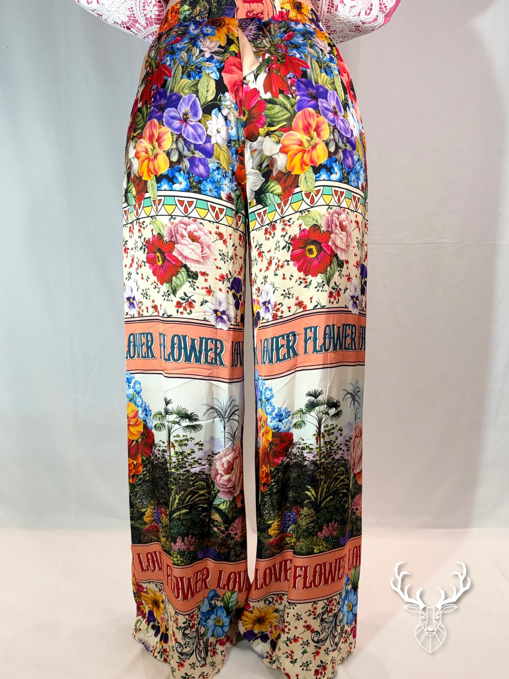 Pantalone Dritto Flower Lover 5Progress