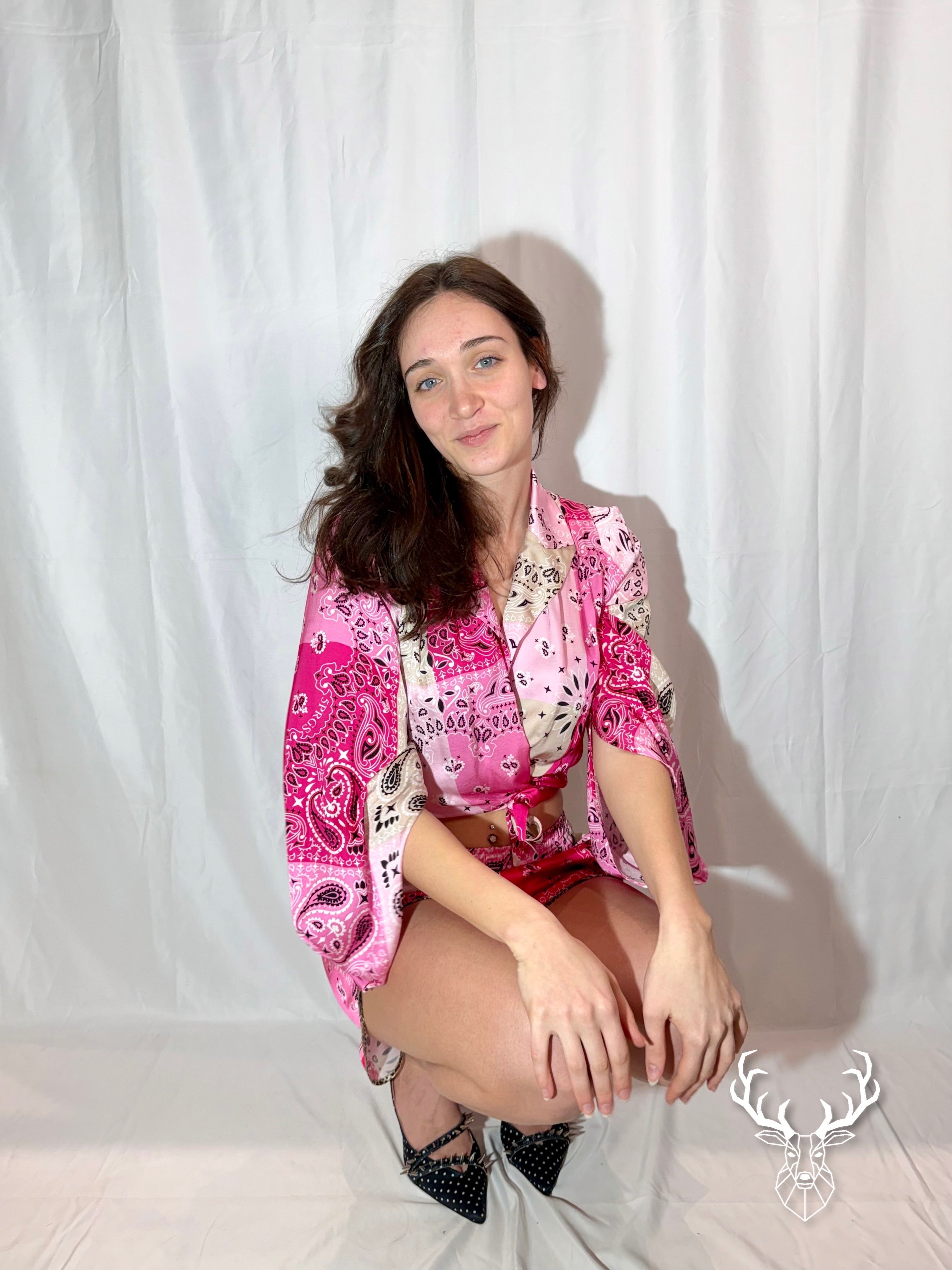 Pantaloncino Bandana Light Rose 5Progress
