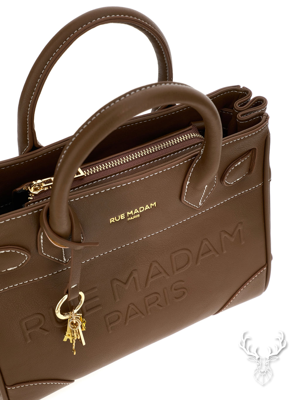 La Maison Mini Tote Brown Rue Madam Paris