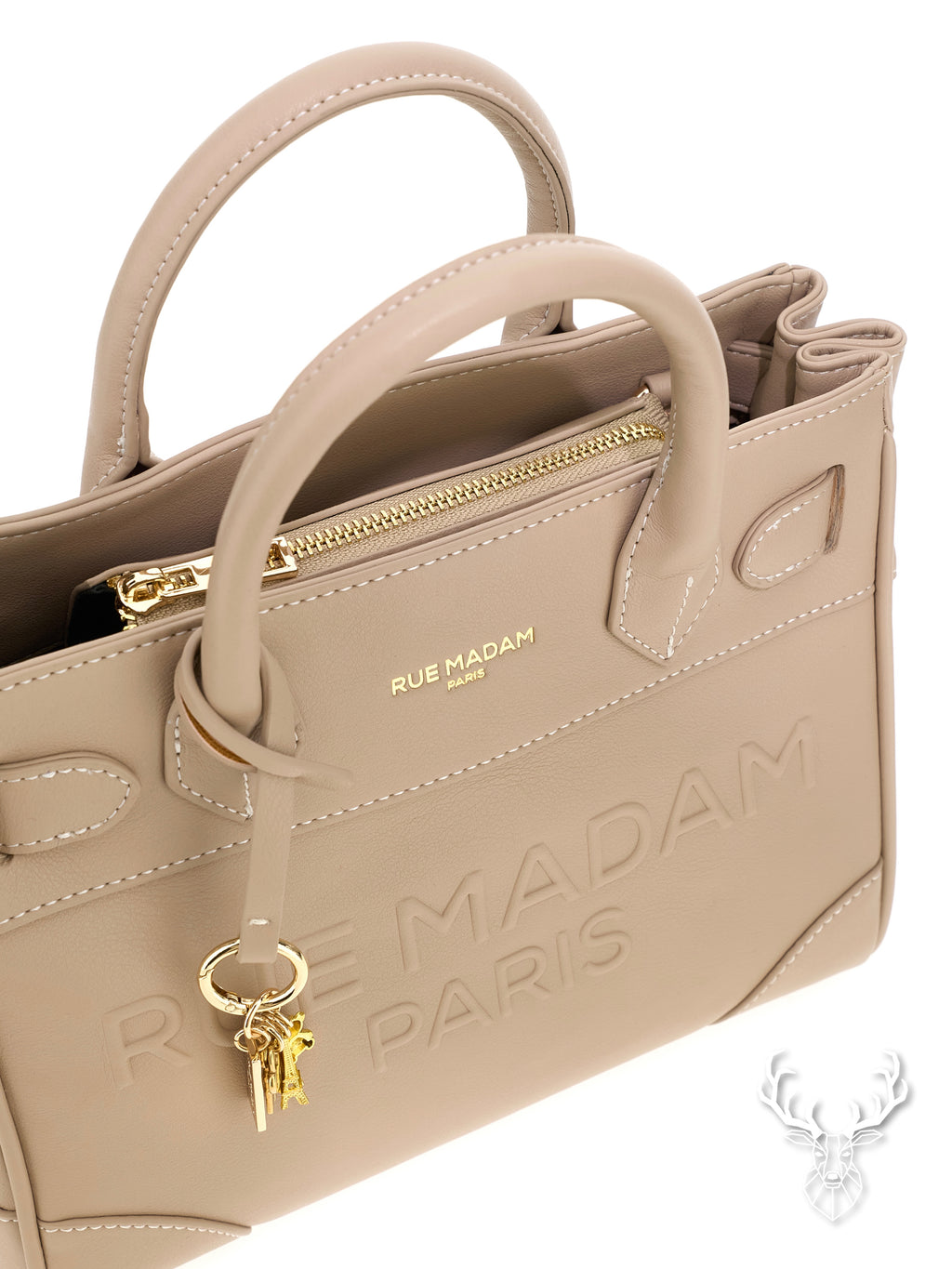 La Maison Mini Tote Taupe Rue Madam Paris
