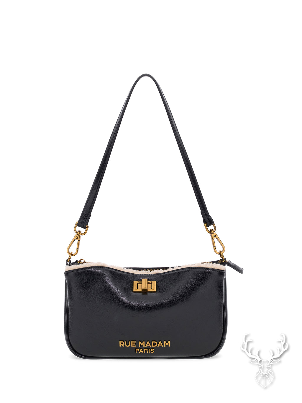 Les Jours Clutch Hiver Black Rue Madam Paris