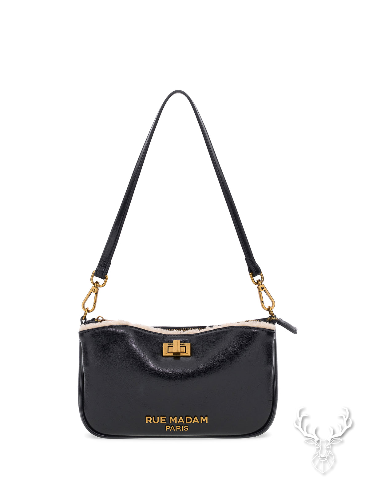 Les Jours Clutch Hiver Black Rue Madam Paris