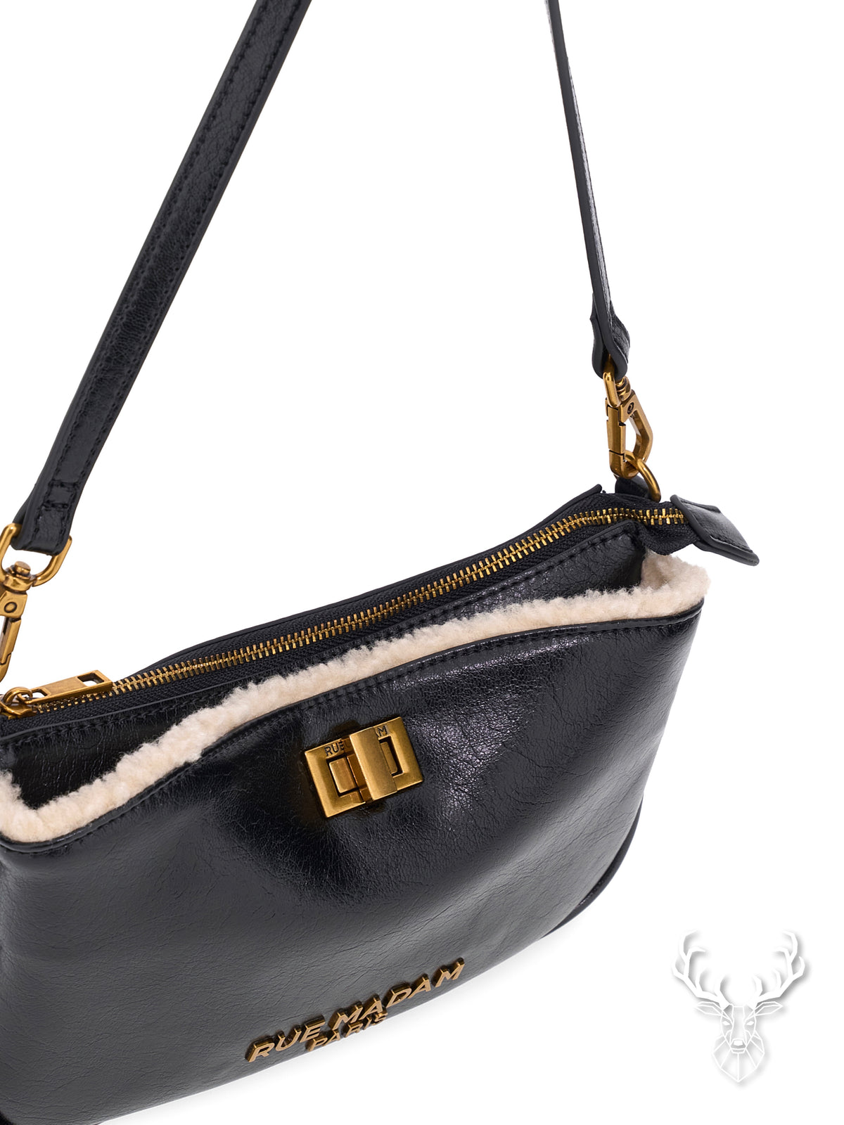 Les Jours Clutch Hiver Black Rue Madam Paris